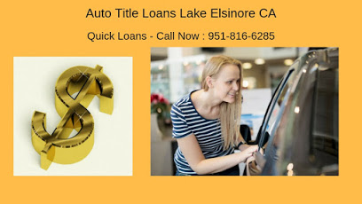 Get Auto Title Loans Lake Elsinore CA company image