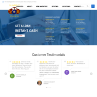 company website screenshot