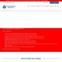 company website screenshot