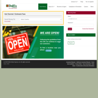 company website screenshot